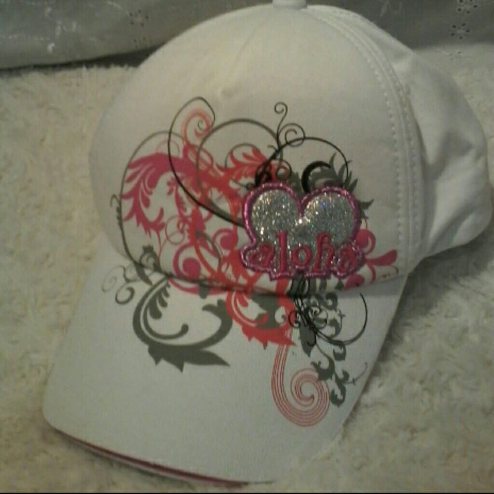 Hawaiian design one size hats